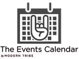 The events calendar