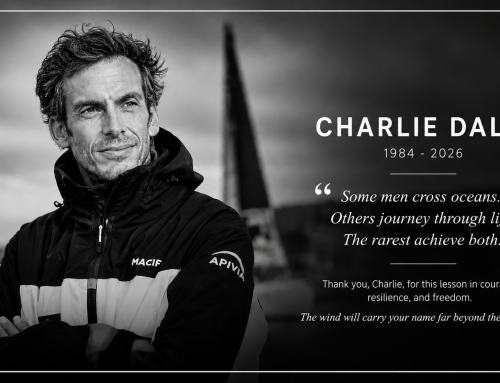 Tribute to Charlie Dalin, a free man facing the ocean